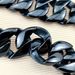 Black Vacuum Plating 316L Stainless Steel Width 32mm Very Heavy 40-55cm Big Necklace_ipsvogv.com