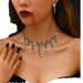 Women’s Jewelry Set Fashion Hot Selling Jewelry Fashion Jewelry Halloween Party Women's Water Diamond Cool Octopus Necklace Set_ipsvogv.com