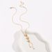 New N Women's Network Red Versatile Colorless Titanium Steel Plain N 3D Frosted Butterfly Tassel Pendant_ipsvogv.com