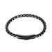 Punk Stainless Clasp Cuban Bracelet Men's Trendy Hip-Hop Titanium Steel Couple Jewelry_ipsvogv.com