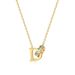 Unisex ring temperament personality minimalist wind furnace real gold necklace female ins clavicle chain_ipsvogv.com