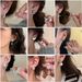 Women’s Jewelry Set Fashion Earrings Autumn And Winter Pearl Zircon Silver Needle Simple And Versatile Light Luxury Metallic Accessories_ipsvogv.com