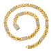 New Geometric Inlaid Cuban Chain Creative High-Quality Alloy Rhinestone Necklace_ipsvogv.com