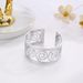 New Handicraft Personalized Punk Jewelry Spiral Pattern Hollow Open And Bracelet_ipsvogv.com
