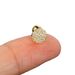 Unisex pierced round full diamond ear bone studs for women inlaid with zircon threaded ball ear buckles popular earrings_ipsvogv.com
