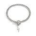 Hip-Hop Lightning OT Buckle Trendy Niche Fashion Wristband Men's Bracelet Jewelry_ipsvogv.com