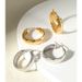 S Sterg Sier Design Big Ring Car Wer Ear Buckle Fashionable Distinctive Korean Style Blogger Earrings_ipsvogv.com