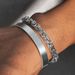 Stainless Steel Emperor Chain Dominant Dragon Bone Personality Hip Hop Silver Bracelet Men's Niche High-end_ipsvogv.com