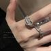 【 1667 People Praised 】 Love, High-end Feeling, Cross Zircon Female Ins, Niche Design, Index Finger Ring, Exquisite_ipsvogv.com