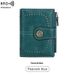 New RFID Anti-theft Brush Women's Wallet Multi Card Buckle Wallet European And American Fashion Short Zipper Wallet_ipsvogv.com