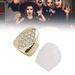 Women's Jewelry Diamond Zircon Electroplating Single Hip Hop Tooth Braces Teeth Grillz Halloween Teeth_ipsvogv.com