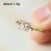 Cao Shi Agete Extremely Simple Wind Oval Egg Shaped Delicate And Unique Branch Small Broken Diamond Ring Female_ipsvogv.com