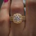 Silver New Full Diamond Zircon Women's Ring Instagram Small, High Fashion, High Appearance, Elegant and Versatile Ring_ipsvogv.com
