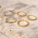 French Ins Style Inlaid White Zircon Titanium Steel Ring Color Retaining Adjustable Fashionable All Match Open Ring_ipsvogv.com