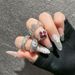Small Niche Design, Light Luxury, Feeling, Four Leaf Clover Open Ring, Full Of Diamonds, Micro Inlaid Zircon, Super_ipsvogv.com