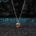 Korean Version Of Instagram Jewelry, Fashionable Cute, With Diamond Dots And Red Cherry For Necklaces_ipsvogv.com
