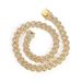Unisex DIY Hardware Jewelry 13mm Full Diamond Cuban Chain Necklace Diamond Hiphop Hip Hop Necklace For Men And Women_ipsvogv.com