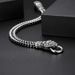 Dominant Python Head Bracelet For Men Stainless Steel Personality Jewelry Hip Hop_ipsvogv.com