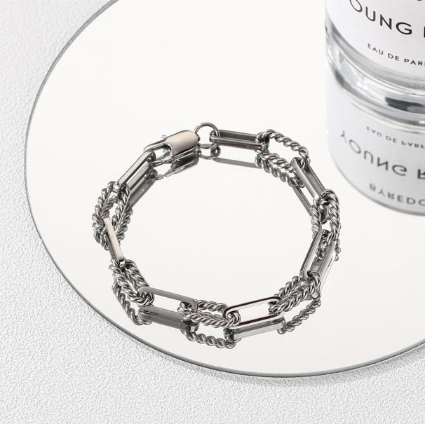 Thick Chain Necklace Light Luxury Clavicle Chain Female Necklace Personality Sweater Chain_ipsvogv.com