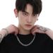 Titanium Steel Does Not Fade Cuban Chain Necklace Men And Women Versatile High-end Hip-hop Ruffian Handsome Sweater Chain Trendy Couple Accessories_ipsvogv.com