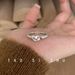 Brushed Nebula Durable Bamboo Taosi Super Diamond Zircon Light Luxury Premium Adjustable Opening Ring_ipsvogv.com
