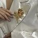 X0359 metal three-dimensional rose flower accessory with exaggerated personality, stylish coat, suit brooch_ipsvogv.com