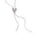 Liquid Metal Irregular Heart-shaped Sweater Long Chain Sweet Cool Wind Regulation Autumn And Winter Titanium Steel Does_ipsvogv.com