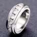 Cao Shi's Men's Wedding Ring: Extraordinary Ins Hip Hop Style Zircon Index Finger Ring for Men_ipsvogv.com