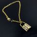 European and American brand men's chain bracelets, stainless steel Cuban chain bracelets, classic punk heavy men's jewelry_ipsvogv.com