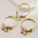 Pan Family's New Fashionable Stainless Steel Couple With Simple Crystal Beads And Love Accessories Pendant Bracelet For_ipsvogv.com