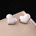 Small Niche Luxury Style Titanium Steel For Women, With Heart Of Love And A Peach Blossom Heart. Ins Cold Wind Silver_ipsvogv.com