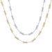 Hip Hop New Thorn Fashion Inlaid Zircon Tennis Chain Couple Necklace_ipsvogv.com