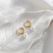 Women’s Jewelry Set Fashion Hot Sales Real Gold Brass Electroplating Fashionable Teardrop Shaped Pearl Pendant Ladies' High End Earrings_ipsvogv.com