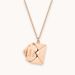 hot selling titanium steel envelope pendant necklace fashionable ladies titanium steel clavicle chain loveyou pendant can be opened_ipsvogv.com