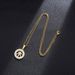simple stainless steel maple leaf pendant necklace Joker clavicle chain sweater chain accessories jewelry_ipsvogv.com