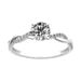 Sanjie's New Rose Gold Plated Two Tone Princess Square Diamond Engagement Ring_ipsvogv.com