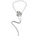 Metal Flower Adjustable Necklace, And Cool Style, Long Tassel Sweater Niche Personality, New Chain, Neck Accessory For_ipsvogv.com