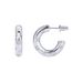 Hot Selling Light Luxury Personality Metal Style Broken Zirconium C Shaped Star And Moon Earrings For Women Niche Design Earrings_ipsvogv.com