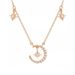 S925 Sterling Silver Star And Moon Necklace Female Light Luxury Niche Design Star Moon Clavicle Chain Chinese Valentine's Day Gift_ipsvogv.com