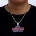 Hip Men And Women Full Diamond Cuban Chain Hip Hop Star Necklace Set With Diamonds, Versatile Collarbone For Street_ipsvogv.com