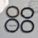 New geometric weaving bracelet, niche natural stone, personalized design, men's and women's bracelets, versatile hip-hop_ipsvogv.com