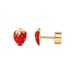 Women’s Jewelry Set Fashion Niche Design Sweet And Cute Cherry Strawberry Shaped Earrings For Women Small Fresh Earrings_ipsvogv.com