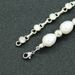 Sweet Cool Style Cross Pendant Pearl Diamond Splice Necklace Women Wear Collar Chain Neckchain_ipsvogv.com