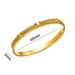 Titanium Minimalist Small Fragrant Phoenix Bracelet, Vacuum Furnace Electroplated Smooth Stainless Steel Bracelet_ipsvogv.com