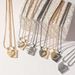 Couple Love Heart Pendant Necklaces for Women Men Hip Hop Punk Necklace Couple Jewelry Gift Metal Chain_ipsvogv.com