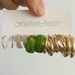 Inlaid Pearl Women's Earrings Earrings Set Retro Gold Earring Set_ipsvogv.com