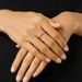 Women's Jewelry Inlaid 5A Zircon Claw Ring Ring Light Luxury High End Fashion Design Versatile Daily Open Ring_ipsvogv.com