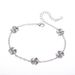Women's Jewelry Four Leaf Clover Five Flower Bracelet Ins Niche Simple Rose Gold Flower Bracelet Couple Hand Jewelry_ipsvogv.com