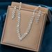 Women’s Jewelry Set Fashion Claw Chain Series Loose Diamond Zircon Earrings Necklace Set Female Bride Evening Dress High End Luxury Full Diamond_ipsvogv.com