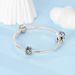 Women's Jewelry 925 Sterling Silver Eternal Heart Shaped Rubber Plug Fixed Clip Positioning Buckle Charm Beaded DIY Jewelry Accessories_ipsvogv.com